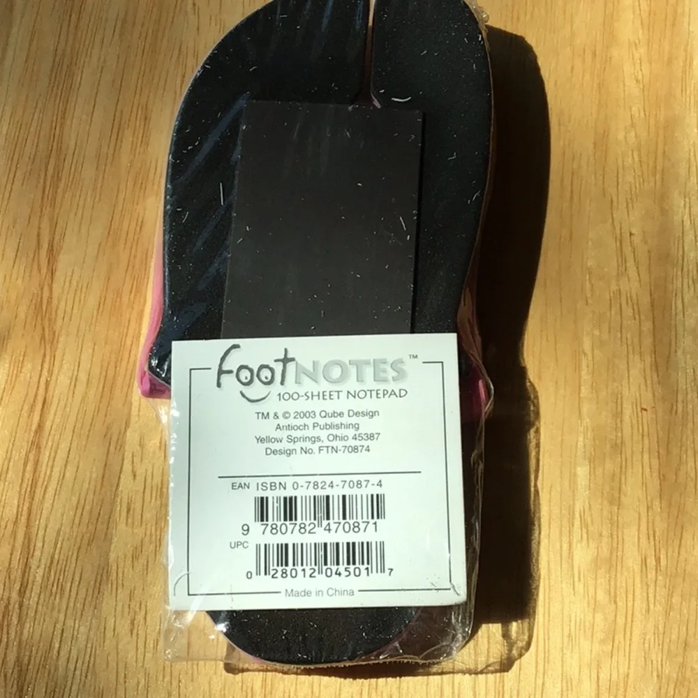 Foot Notes - Picture 3 of 5